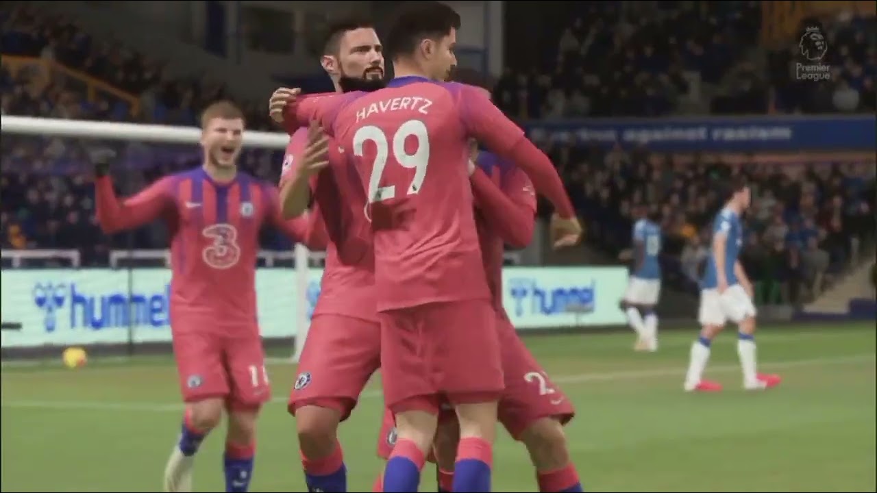 Fc 21Epl.....Everton v Chelsea   Match Day.2 Episode 1