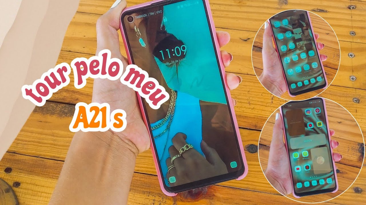 Tour pelo meu celular + todos os meus apps✨ (A21 s).
