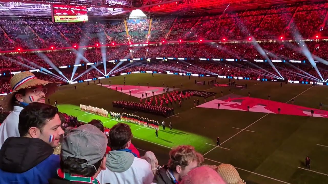 Wales vs France - The Anthems, 6 nations Round 2, 15.02.2026