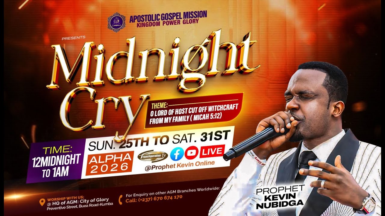 MIDNIGHT CRY DAY 5    (29th Alpha  2026)