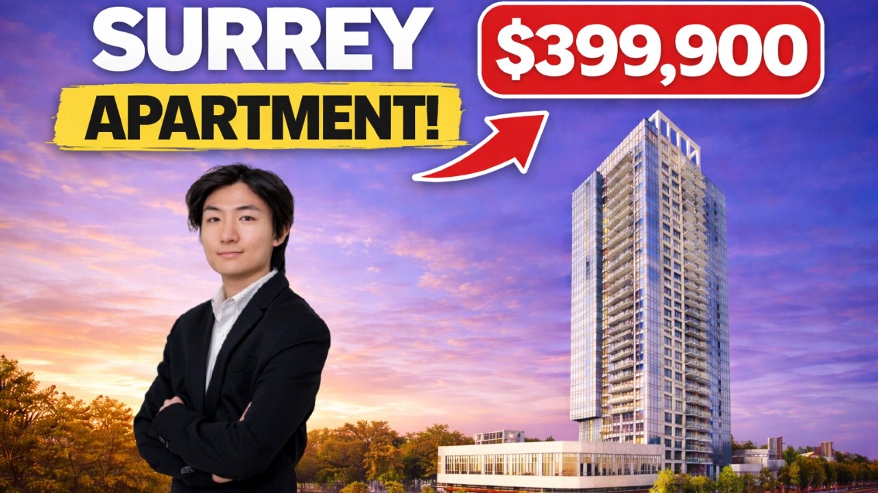 Tour This Affordable Condo $399,900 Surrey Apartment!