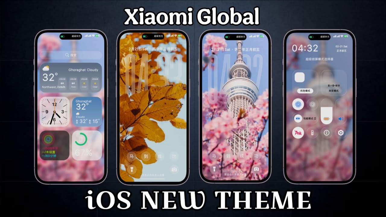 NEW CHINESE THEME | iOS STYLE  WITHOUT ROOT _- XIAOMI GLOBAL