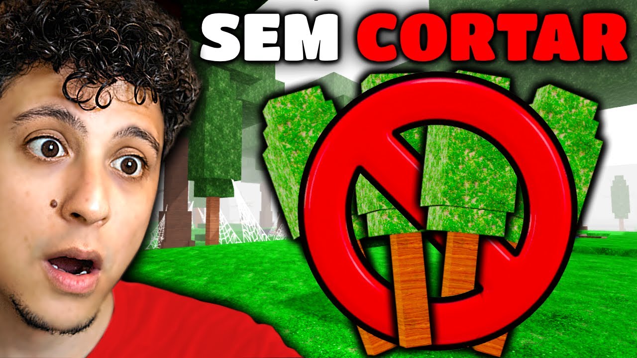 Sobrevivi 99 noites SEM CORTAR ÁRVORES (IMPOSSÍVEL)