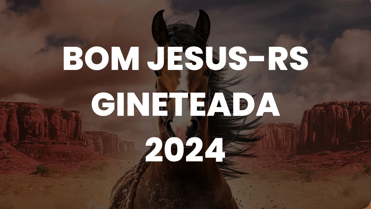 GINETEADA BOM JESUS RS 2024 SÁBADO DO  31º RODEIO CRIOULO NACIONAL DE BOM JESUS