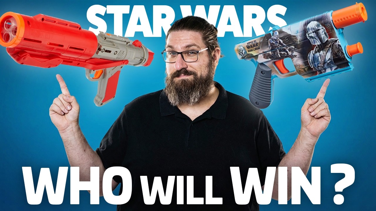 Incredible Look! 😱 We modded the Nerf Star Wars Mando Blaster