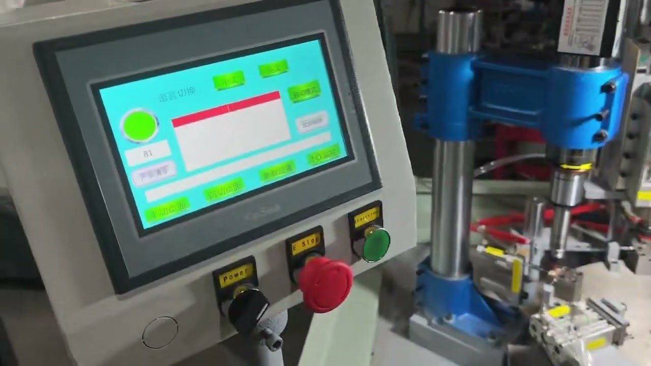 Drilling and tapping machine