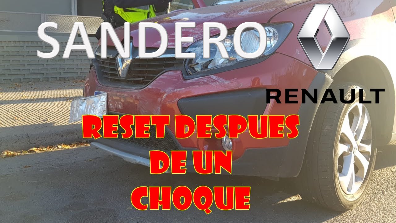 RENAULT SANDERO NO ARRANCA DESPUES DE UN CHOQUE