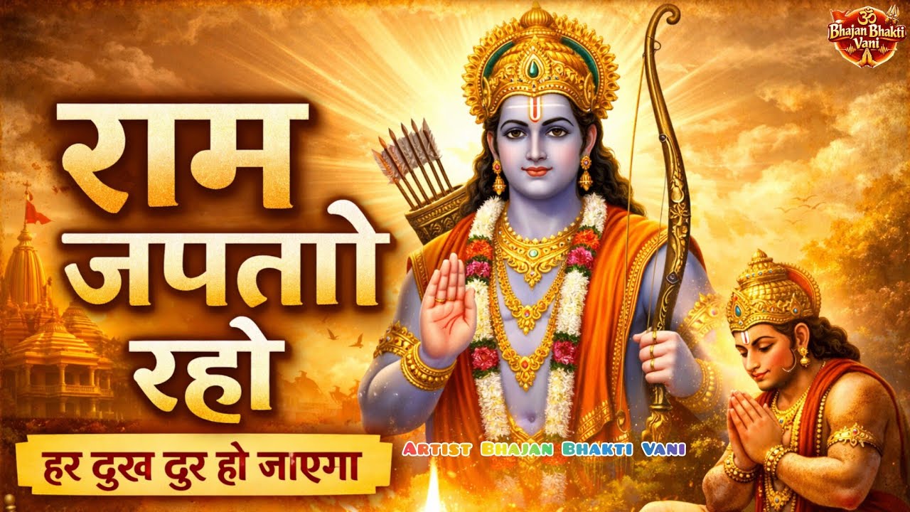 Ram Japto Raho | श्रीराम भजन | मन को शांति देने वाला भजन | Bhajan Bhakti Vani 