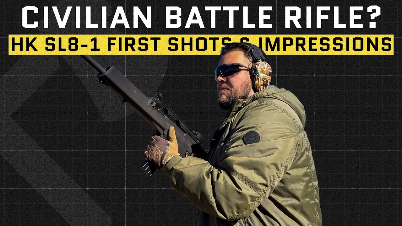 HK SL8-1 First Shots & First Impressions 🔥 | Is This .223 Sporter Worth It?