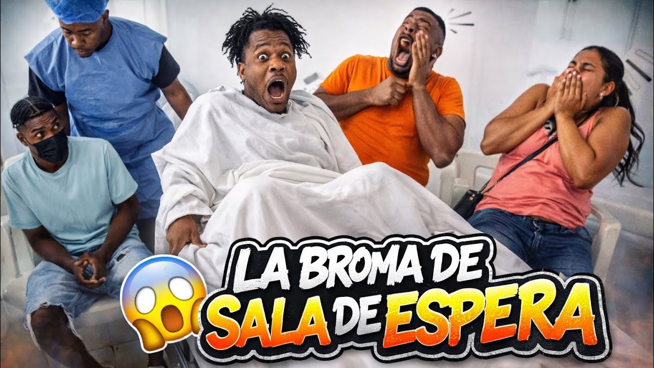 ¡NO VAS A CREER LO QUE HIZO EL MU€RT0! Broma en la Sala de Espera que Terminó en Gritos