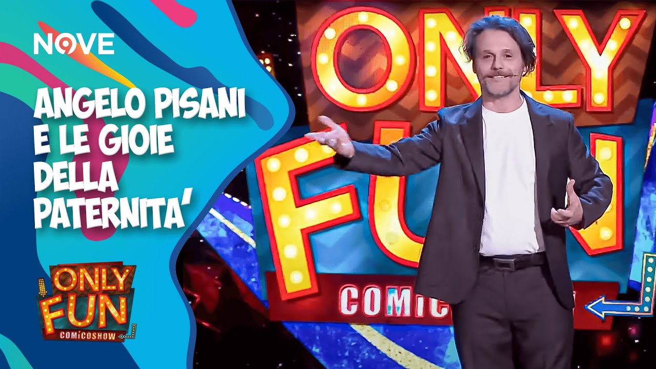 Angelo Pisani e le gioie della paternit&agrave; 😂| ONLY FUN