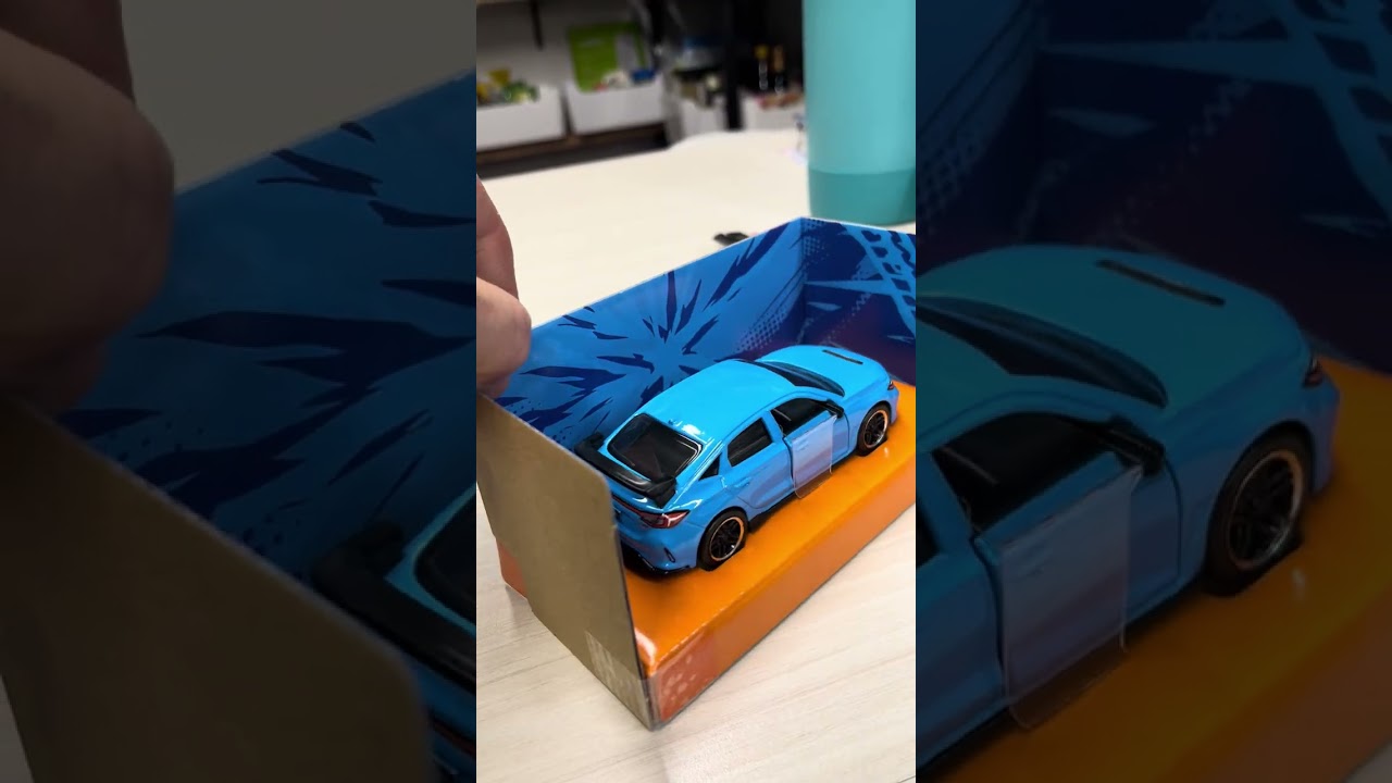 Unboxing Hot Wheels Pull-Back Civic & Skyline