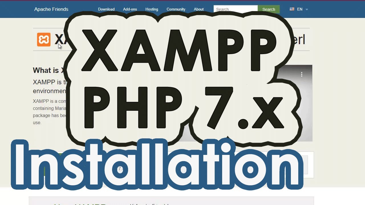 How to install XAMPP and PHP 7.x on Windows 10 | Laminas