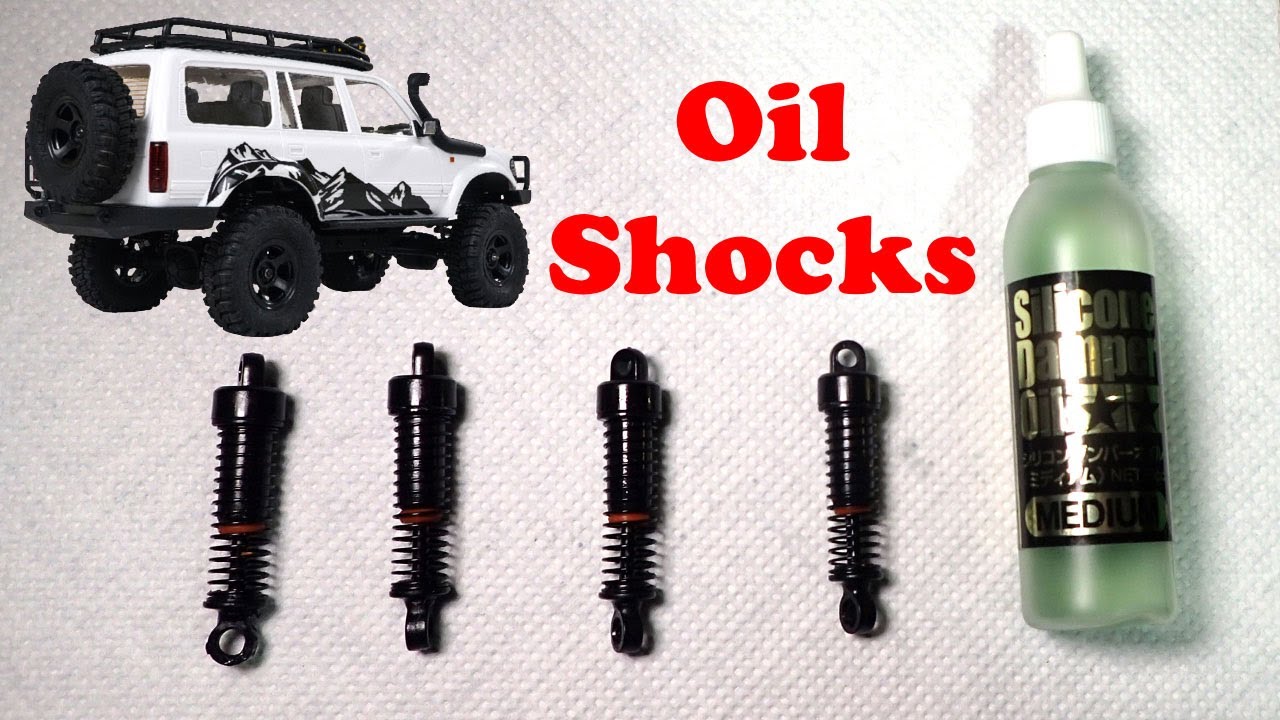 EazyRC Patrion / Patriot: Oil filled shocks mod