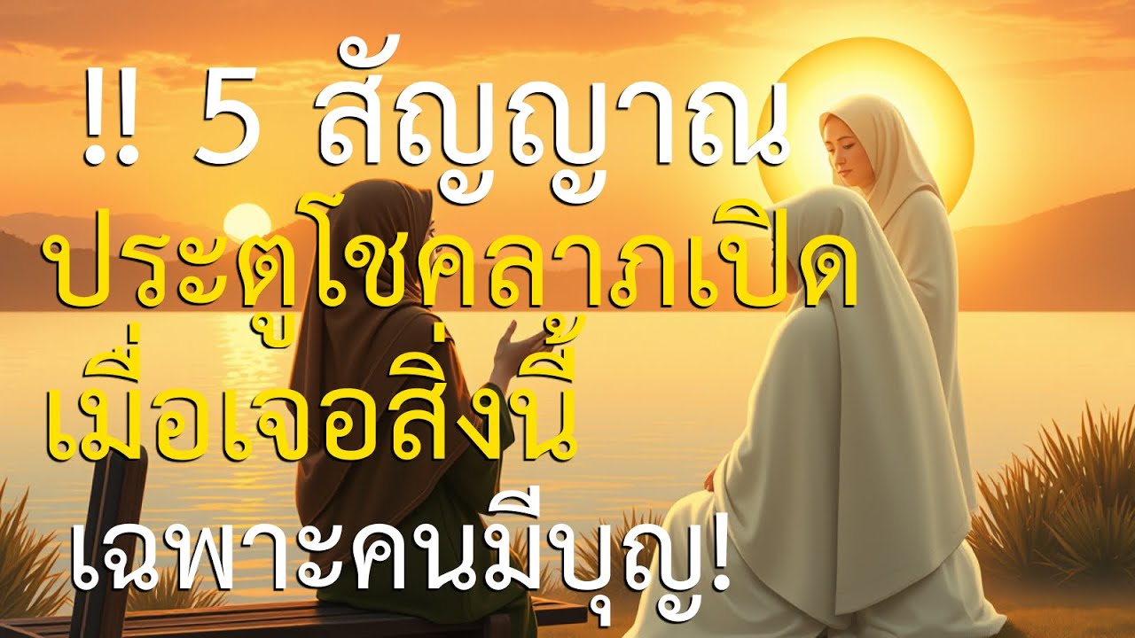 💛 5 สัญญาณจักรวาลเมื่อเก็บเงินได้ ดึงดูดโชคดี ฟังให้จบ...