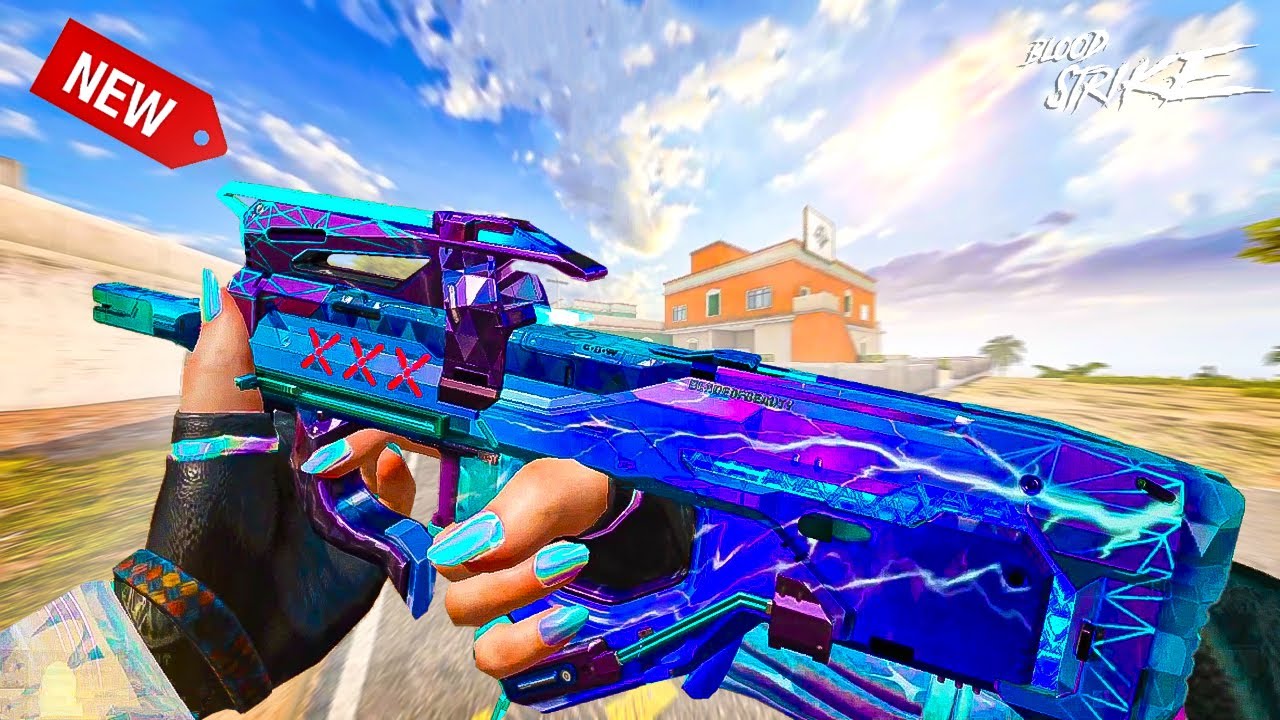 BLOOD STRIKE - New ULTRA P90 METAL - 70 KILLS INSANE Gameplay ULTRA GRAPHICS 240 FPS