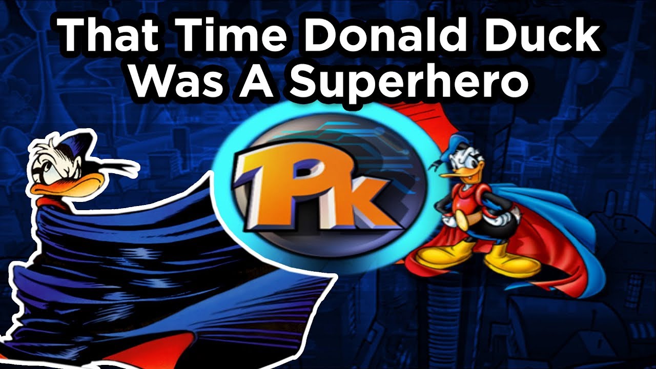 That Time When Donald Duck Was A Superhero | PK Out Of The Shadows