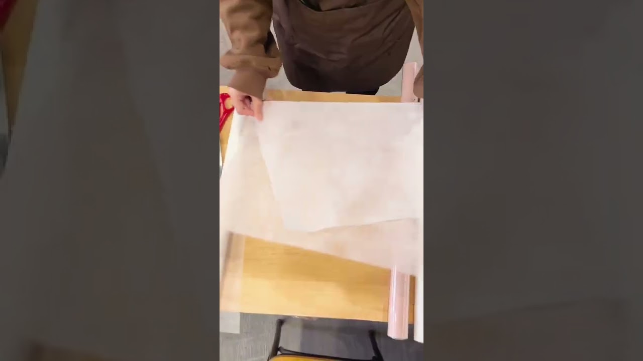 flower wrapping paper roll