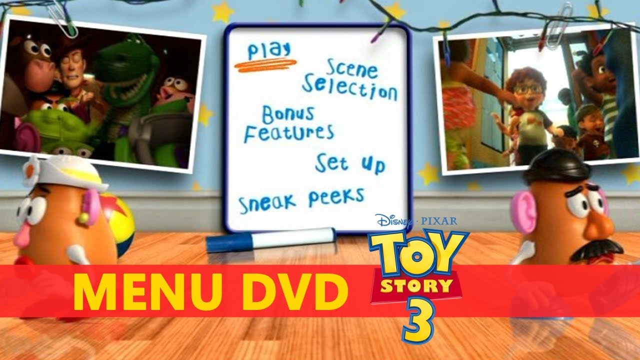 DVD Menu -  Toy Story 3