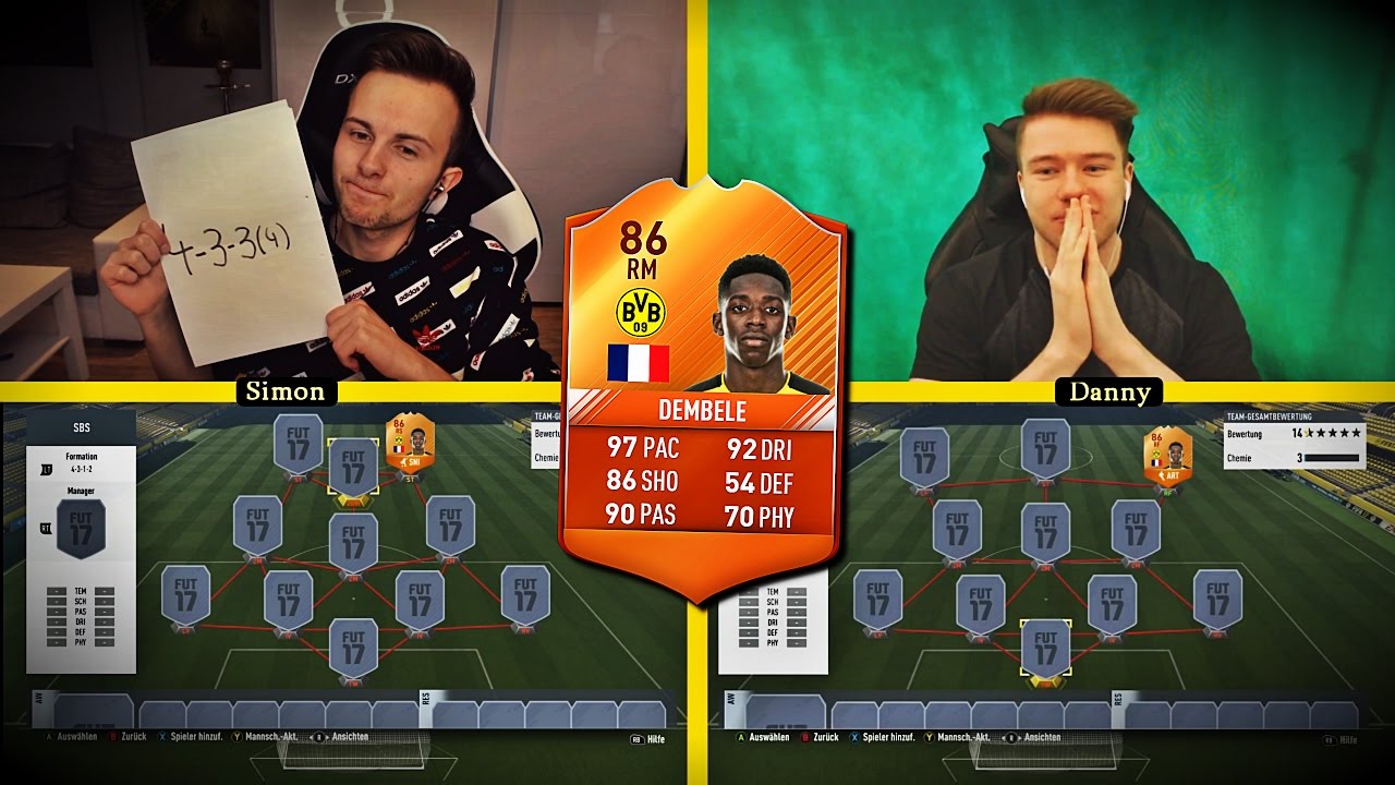 FIFA 17: MOTM DEMBELE SQUAD BUILDER SHOWDOWN 😈🔥