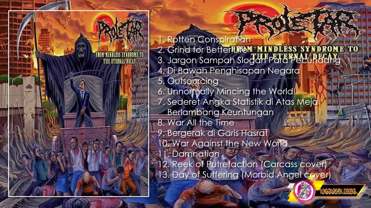 Proletar - From Mindless Syndrome To The Eternal Decay | 2013 | GRINDCORE | INDONESIA