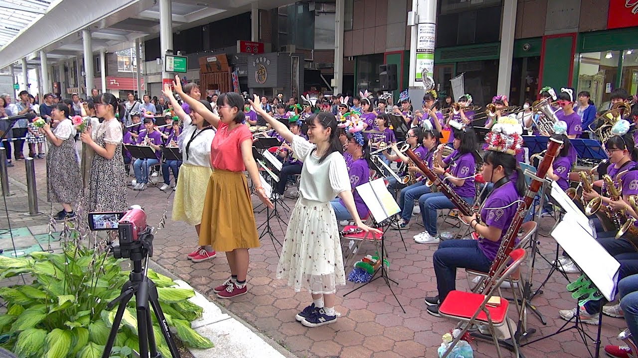 帯広三条高等学校 吹奏楽部＠フラワーブラスフェスティバル 2018/08/19