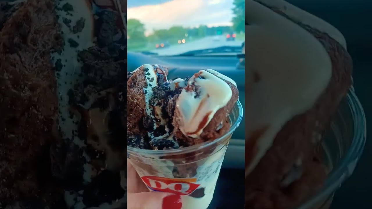 Brownie & Oreo Cupfection icecream 