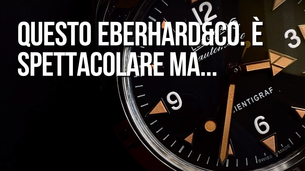 Eberhard & Co. Scientigraf: un orologio fenomenale!
