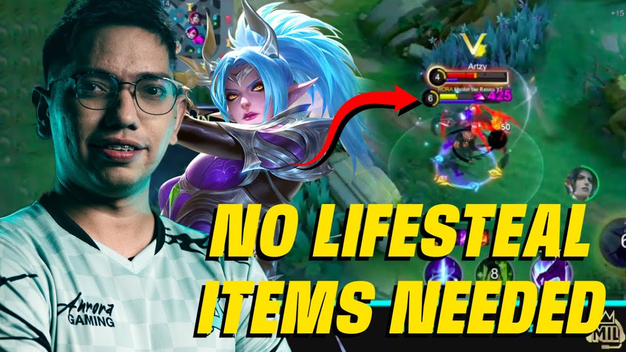 Free Lifesteal Buff on Karina | Karina Gameplay | MLBB