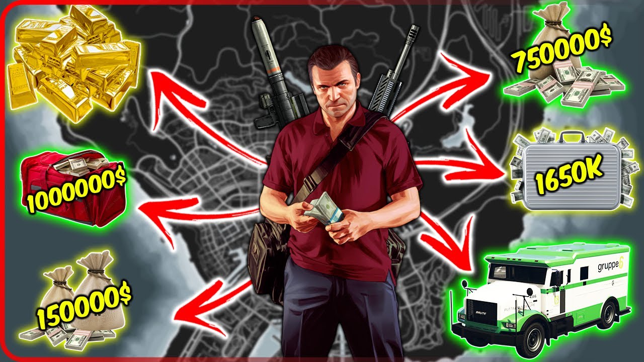 GTA V - Secret Money Locations Rockstar Hiding From YOU! (Story Mode)
