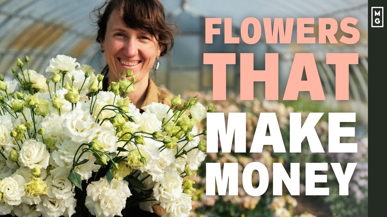 5 Most Profitable FLOWERS to Grow On The Small Flower Farm