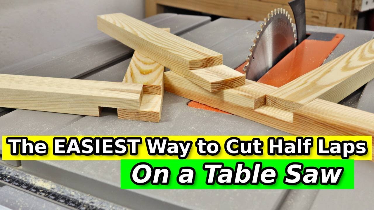I Wish I Knew These Table Saw Half Lap Joinery Tricks Years Ago&hellip;