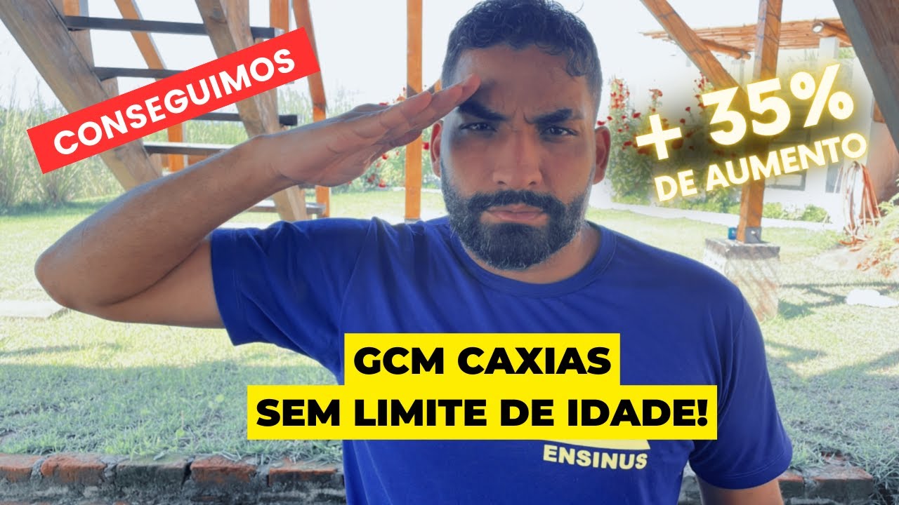 ⭐ LIMITE DE IDADE CAIU? | AUMENTO SALARIAL? -  GCM DUQUE DE CAXIAS - GILMAR JUNIOR 🚨