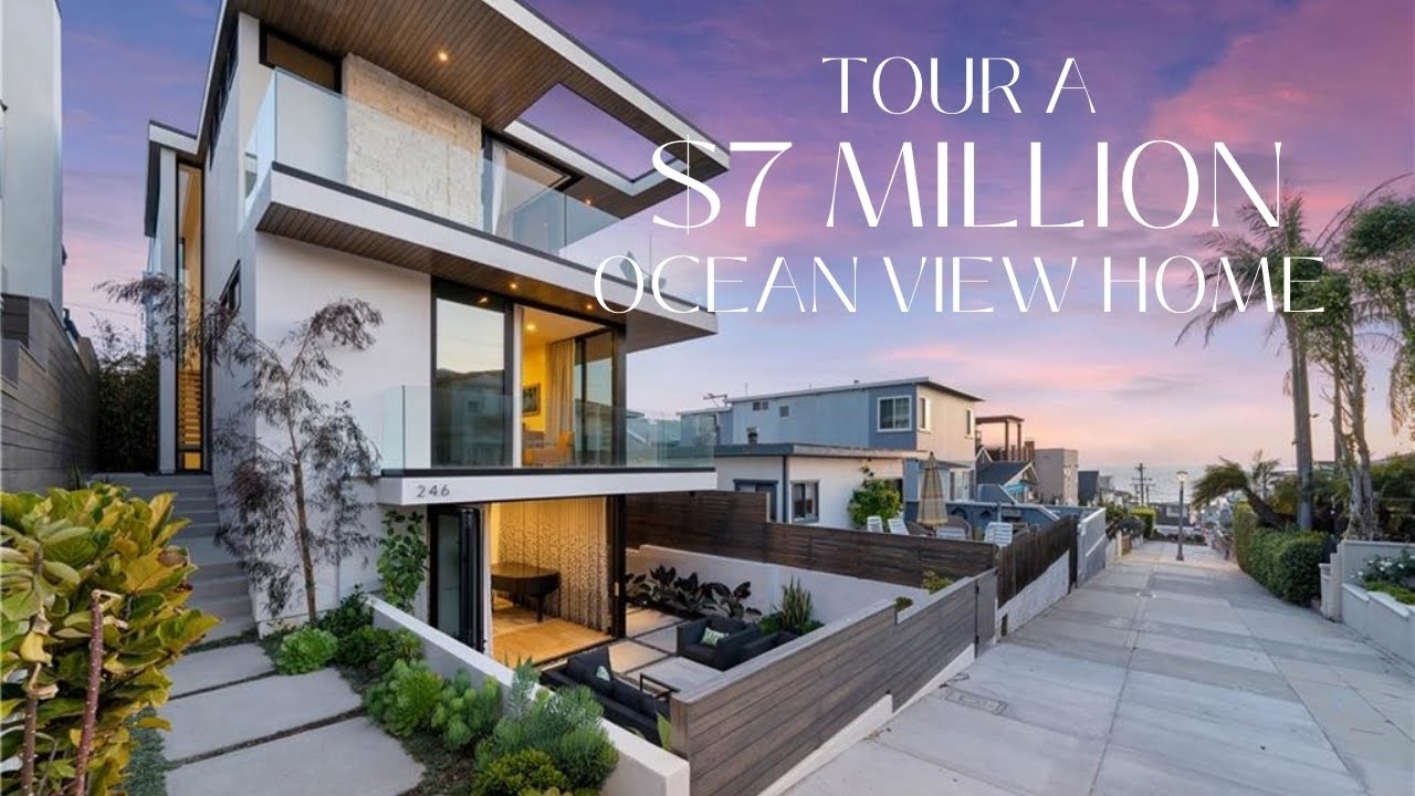 Tour a $7,000,000 Modern Ocean View Home in Hermosa Beach