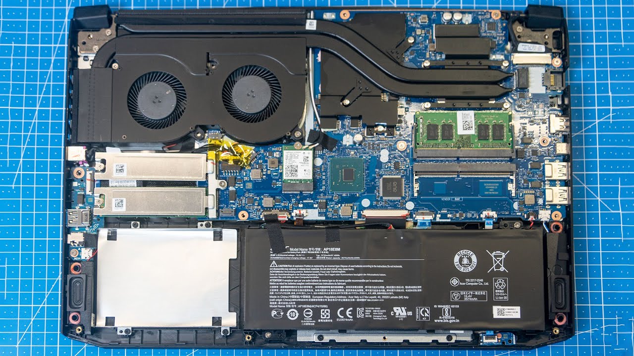 Anleitung: Acer Nitro 5 SSD & RAM Upgrade