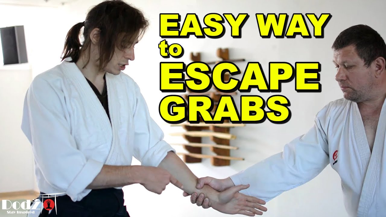[Aikido Principles] Easiest Way to Escape Grabs