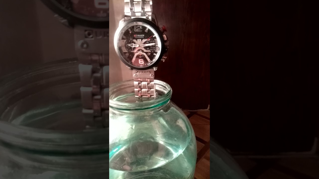 Curren 8329 тест на водонепроницаемость!