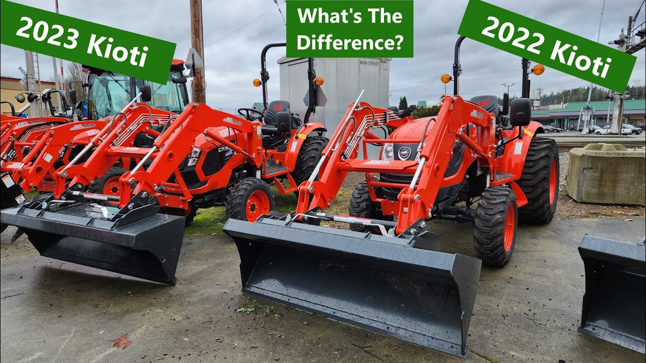 New Kioti CK Series Tractors have arrived. What's changed? CK3520, CK2620, CK4020