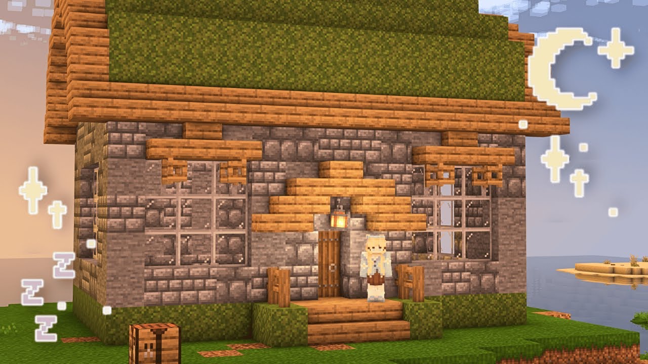 Строю свой уютный стартовый дом в самом комфортабельном модпаке для Minecraft.