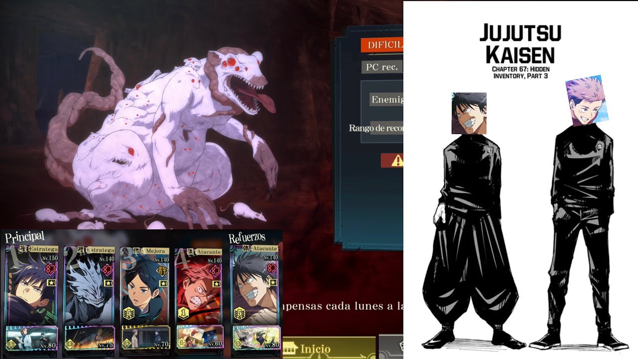 Jujutsu Kaisen Phantom Parade Hard Sweep Battle Cleared With Double DPS
