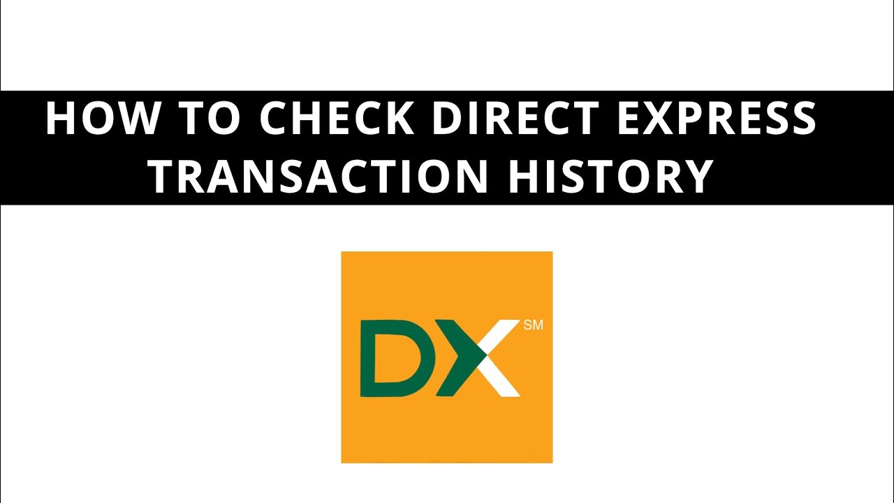 How to check Direct Express transaction history