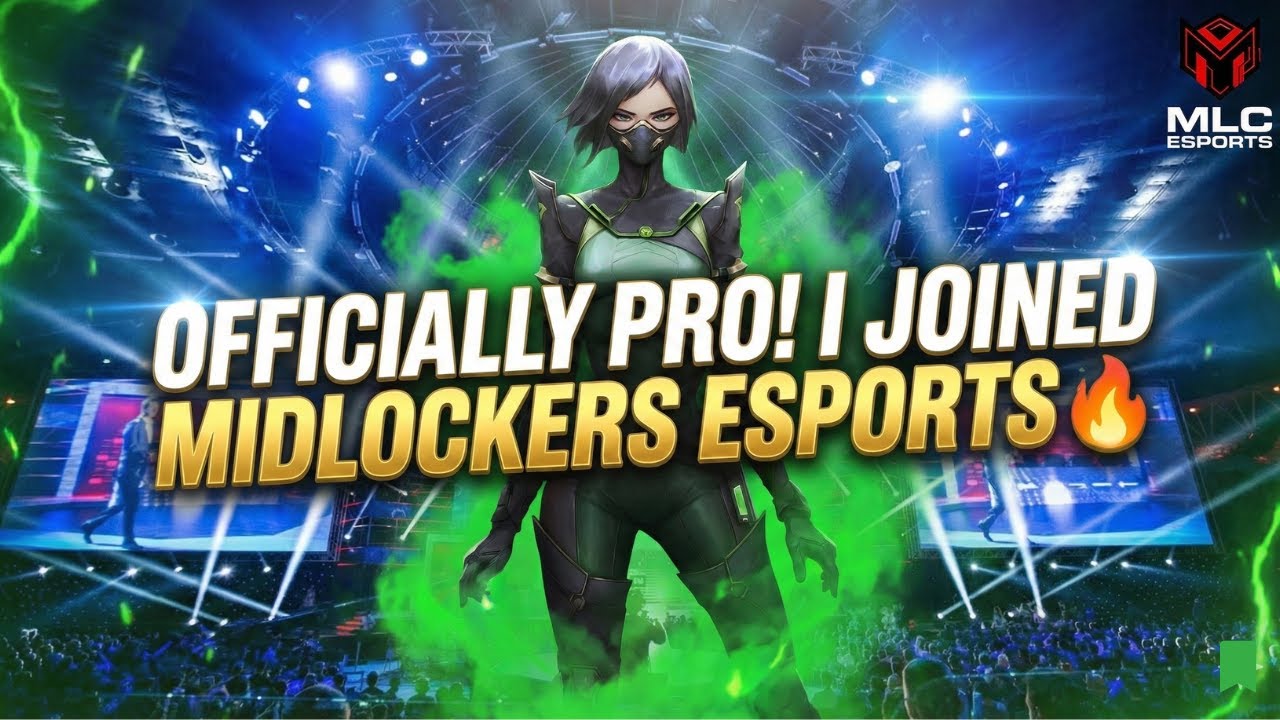 THIS CHANGES EVERYTHING… Joined Midlockers Esports + VALORANT VP GIVEAWAY 🎁🔥