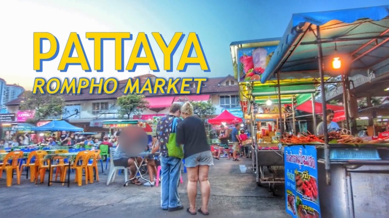 PATTAYA: Jomtien Rompho Market l April 2023