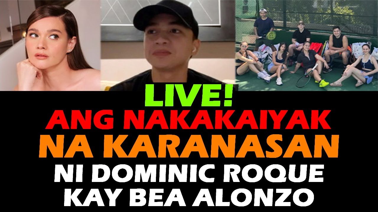 LIVE! BEA ALONZO AND DOMINIC ROQUE ANG NAKAKAIYAK NA KARANASAN KAY BEA ALONZO! Jessie Ferrer 7