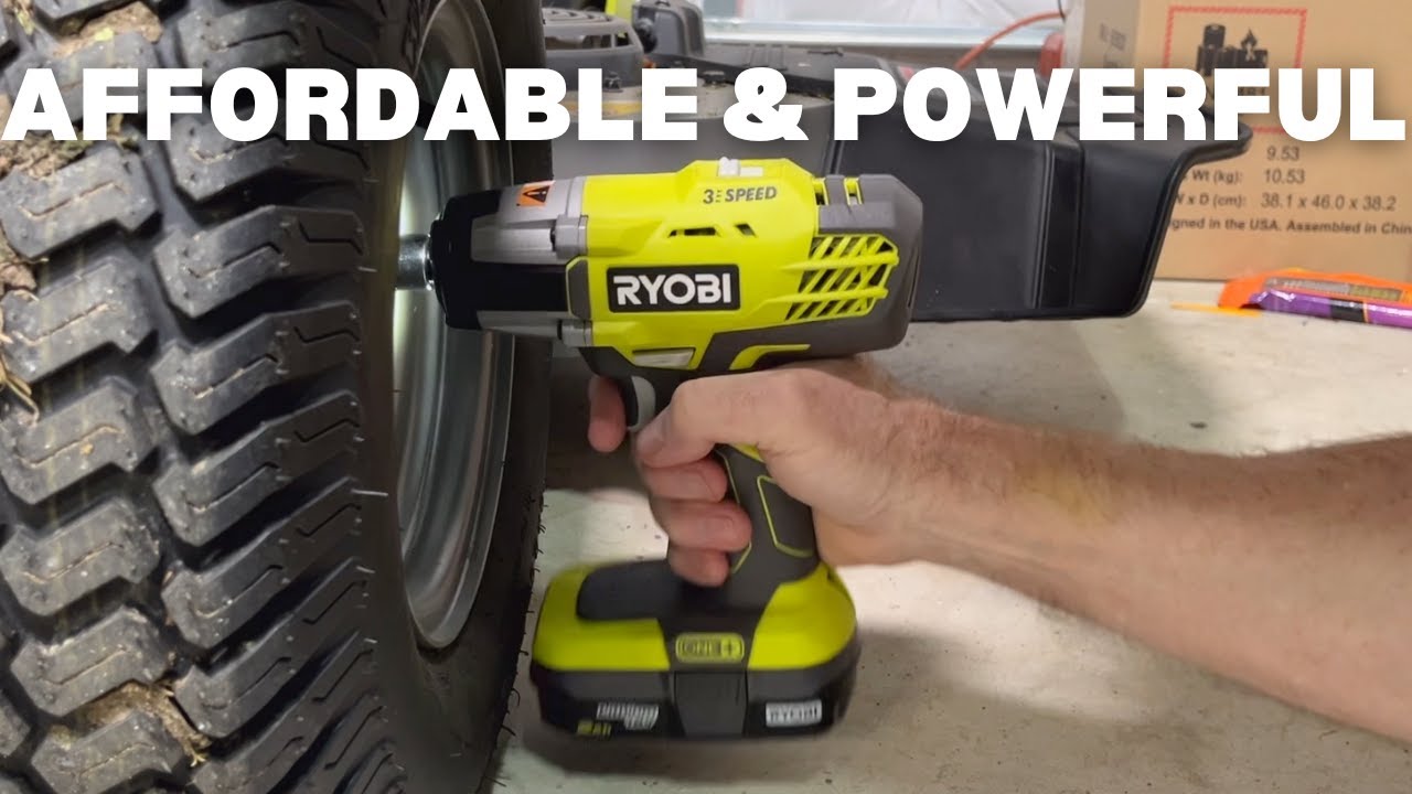 Ryobi 18v Impact Wrench - LESS THAN $100!