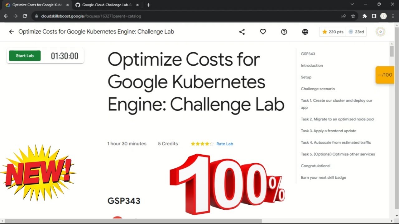 Optimize Costs for Google Kubernetes Engine: Challenge Lab | GSP343 | Solution