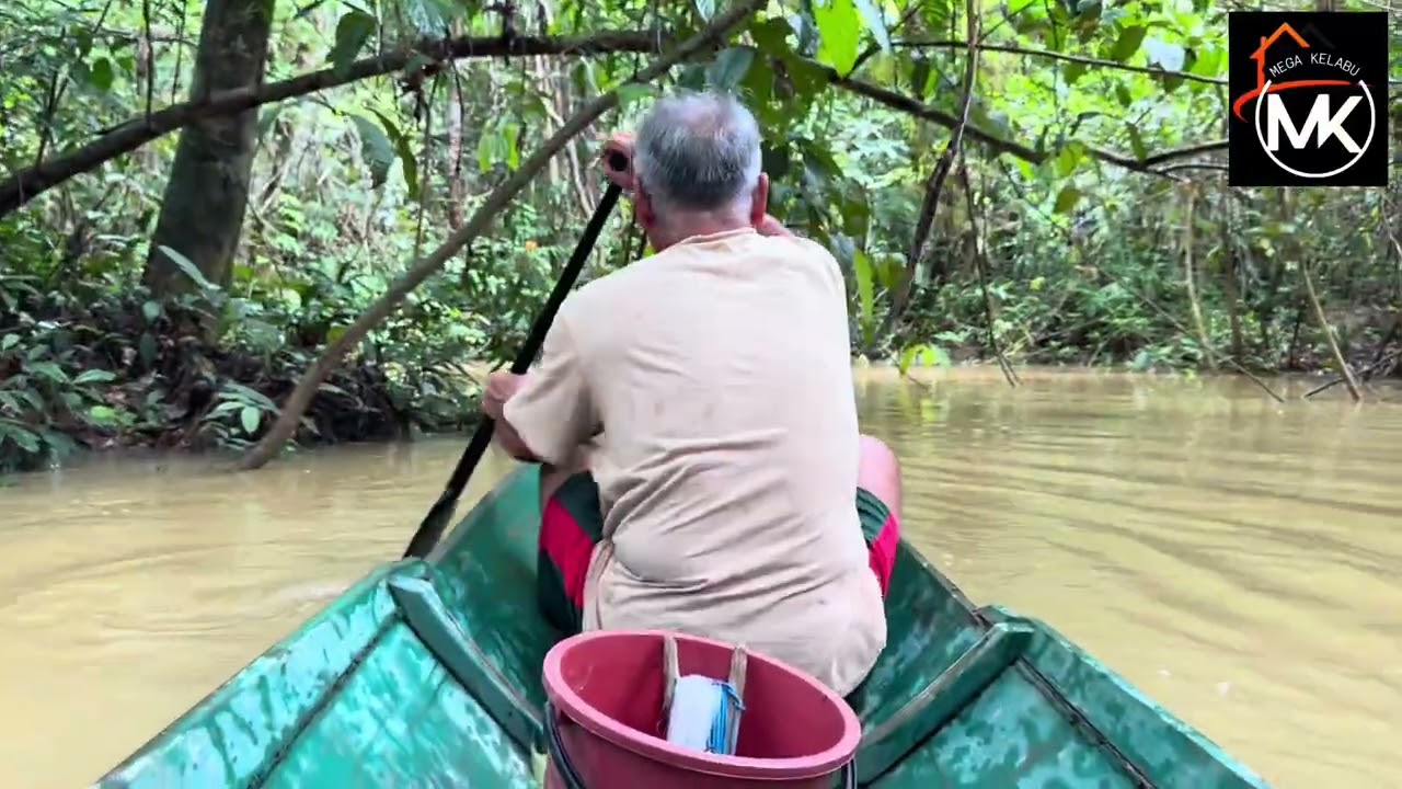 Pasang Jaring Ikan Musim air Besar