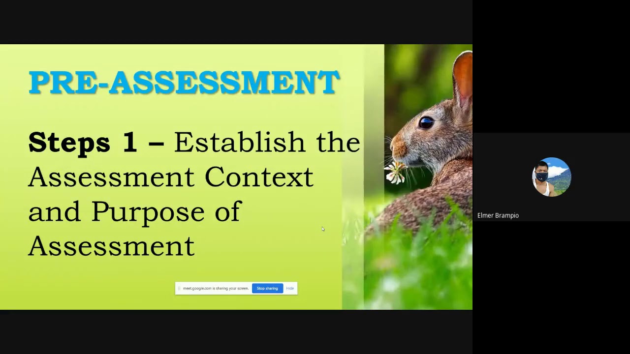 Webinar on Conduct Competency Assessment