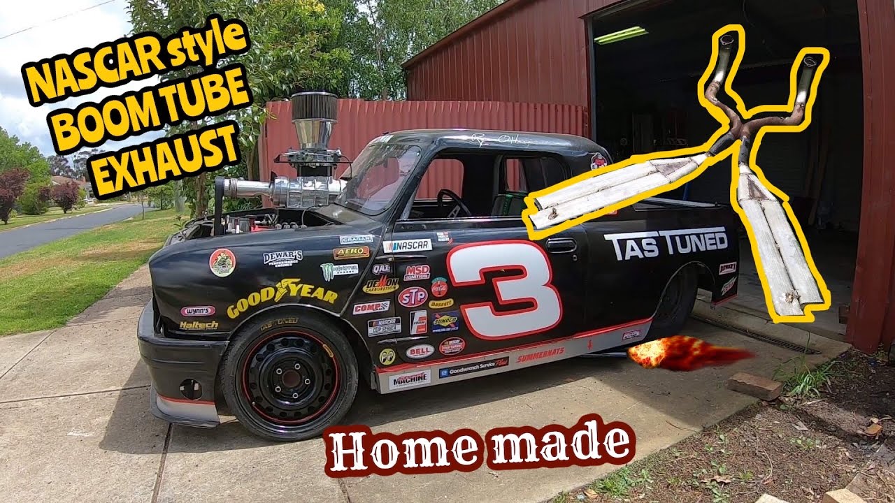 Я сделал выхлопную систему BOOM TUBE в стиле Nascar за 50 долларов от Cattle Railing!