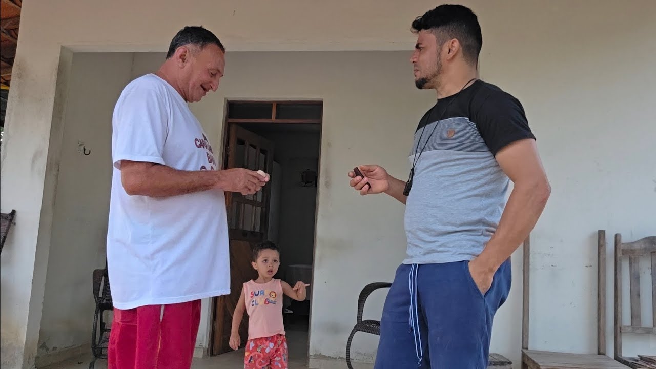 Francisco só queria receber onçinha